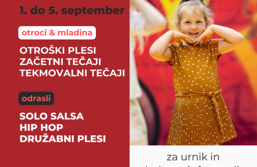 Teden odprtih vrat v PLESNI ŠOLI ZEKO