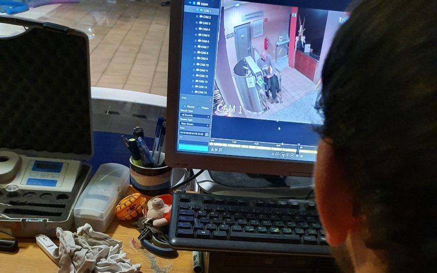 Posnetek varnostnih kamer