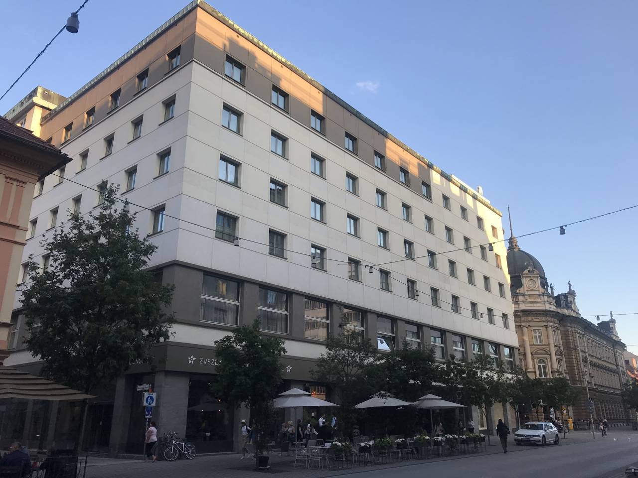 Zasedenost sob v ljubljanskem Hotelu Slon je neprimerljivo nižja kot pretekla leta. 