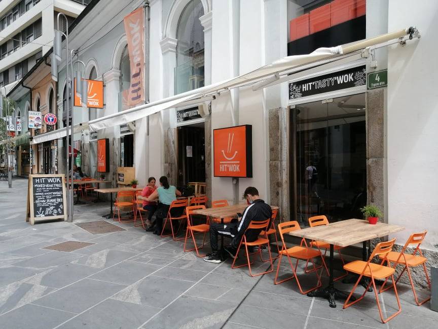 Prav tako na Čopovi se lahko najeste vsi ljubitelji azijskega voka. 