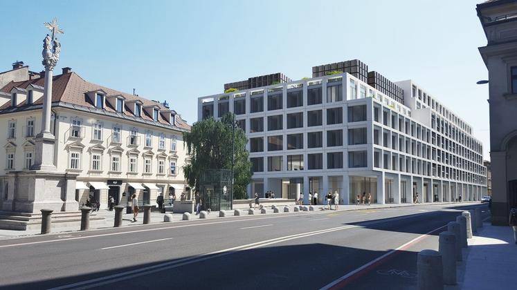 Tako bo spomladi leta 2022 izgledal novi Center Šumi. Vir foto: Center Šumi