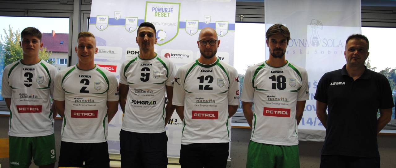 OK Panvita Pomgrad novinci s trenerjem