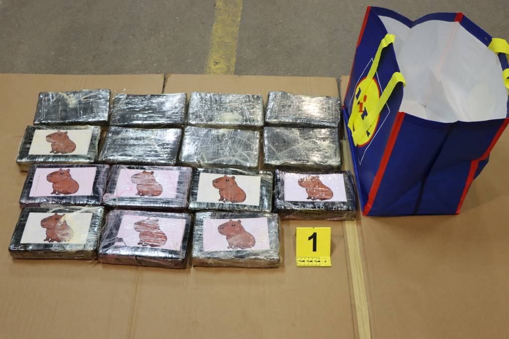 FOTO: Tajni bunker v tovornjaku skrival 60 kilogramov kokaina, akcija končana z aretacijo