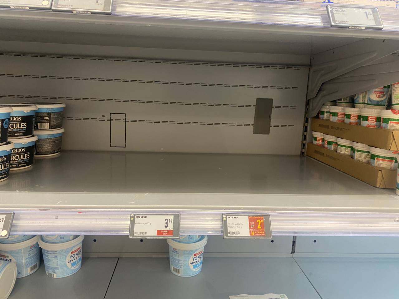 Štajerci zaman iščejo skyr: V trgovinah ga je zmanjkalo