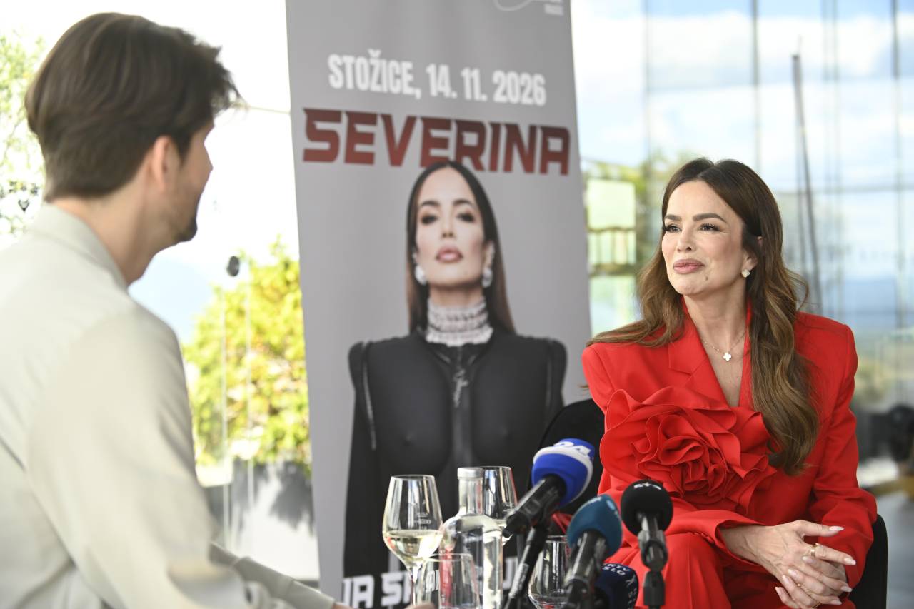 FOTO in VIDEO: Severina danes prišla v najlepši ljubljanski lokal in povedala, zakaj se k nam vrne novembra