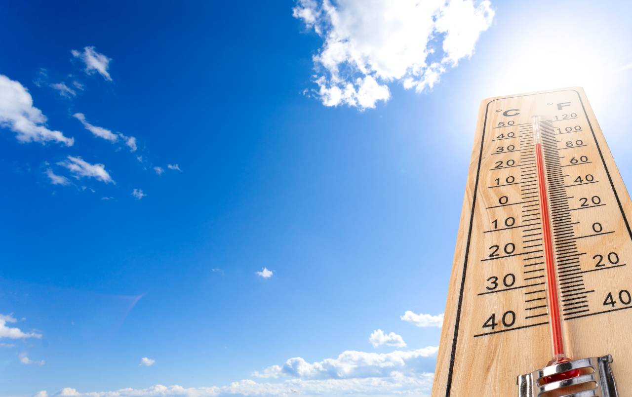 Poletne temperature že maja, kje so izmerili prvo tridesetico?