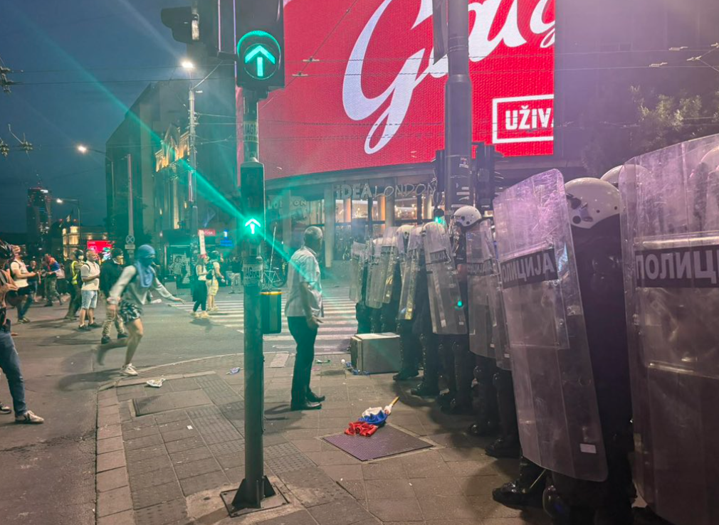 Po velikem študentskem protestu pridržali 23 ljudi