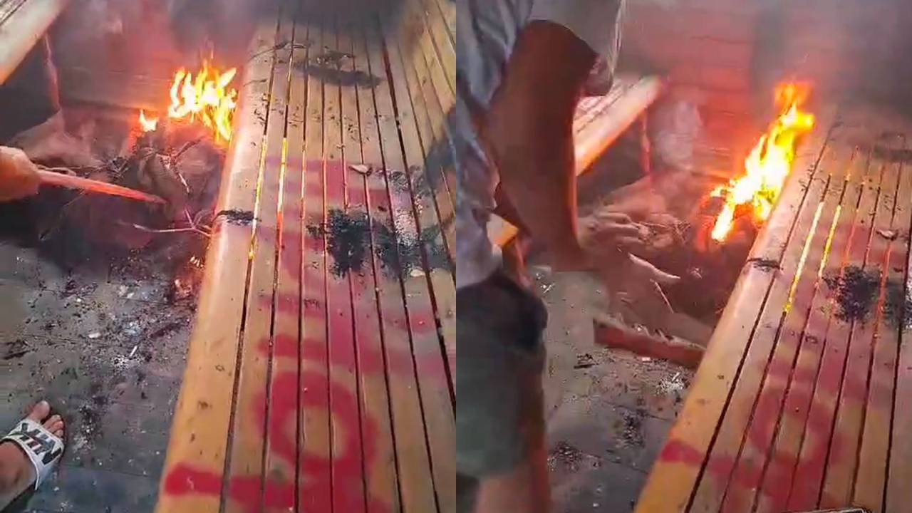 VIDEO: Preobrat po požaru 130-letnega vagona v Njivercah, je šlo za požig s strani mladoletnikov?