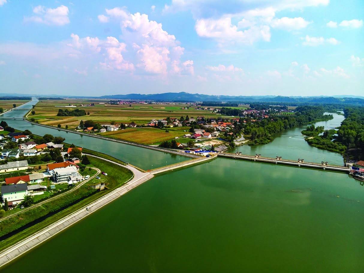 Pri jezu Markovci bo konec tedna povečan pretok vode