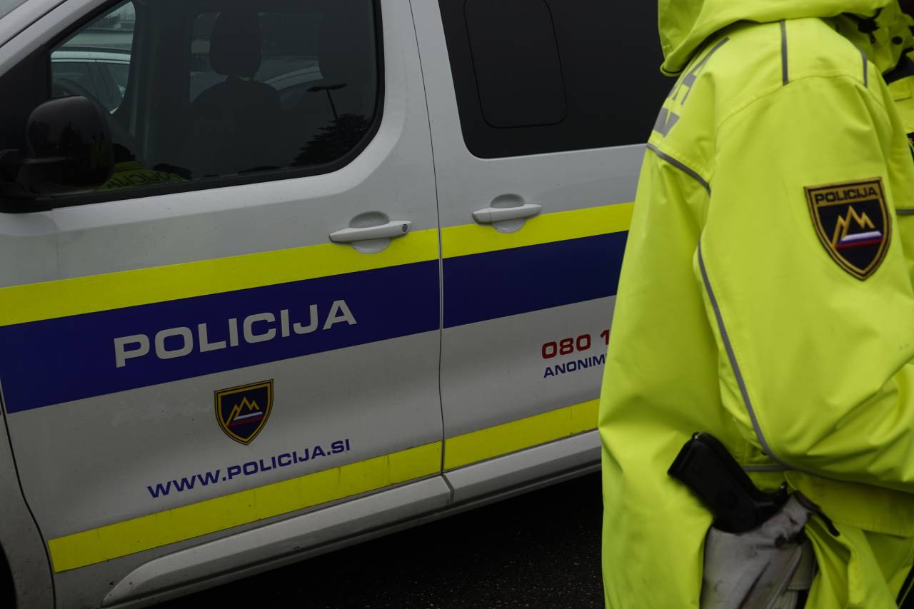 Pijan voznik na Štajerskem ignoriral policiste, ustavili so ga šele s prisilnim sredstvom