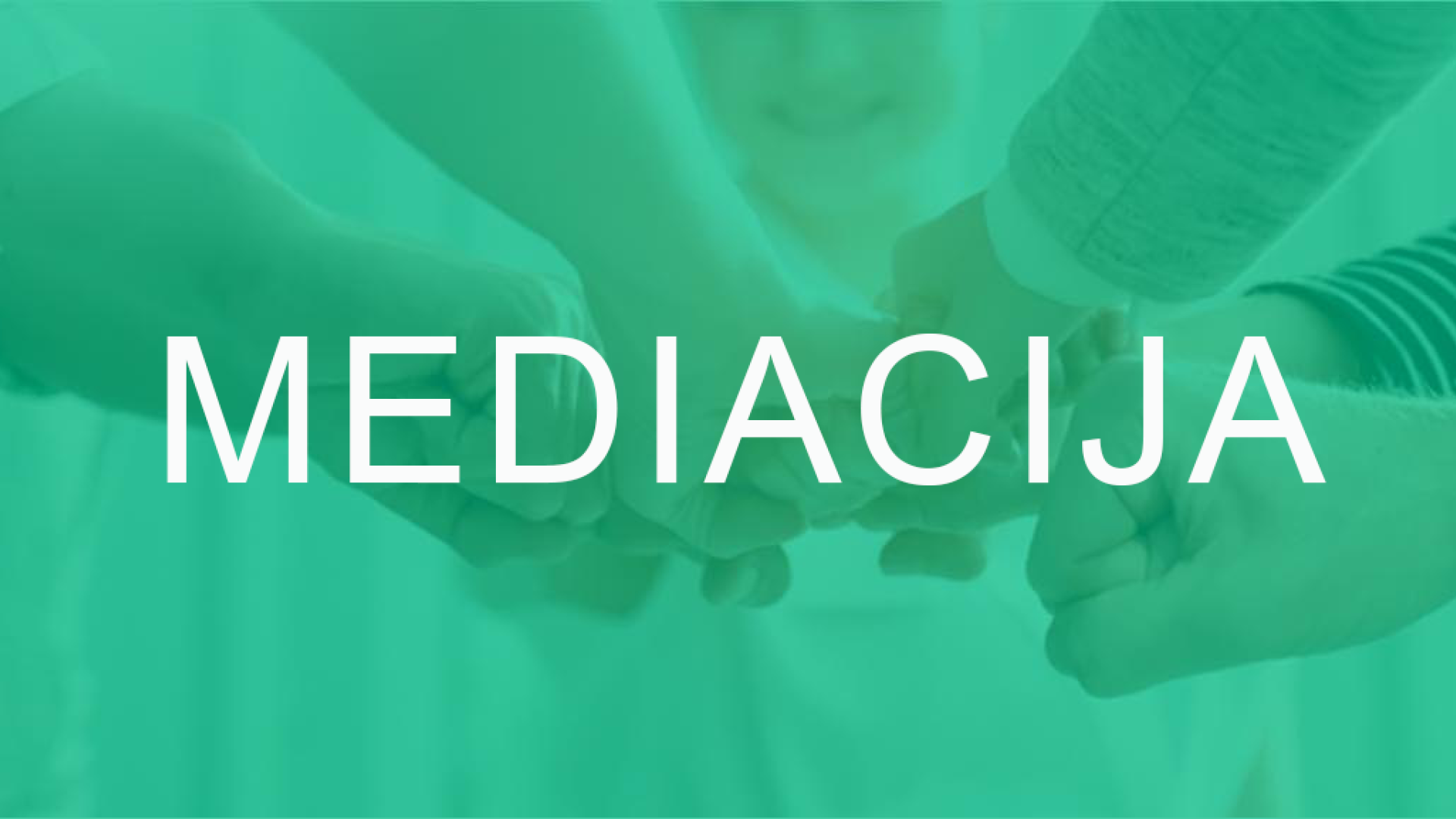 Izobraževanje za mediatorja - pridobitev naziva MEDIATOR