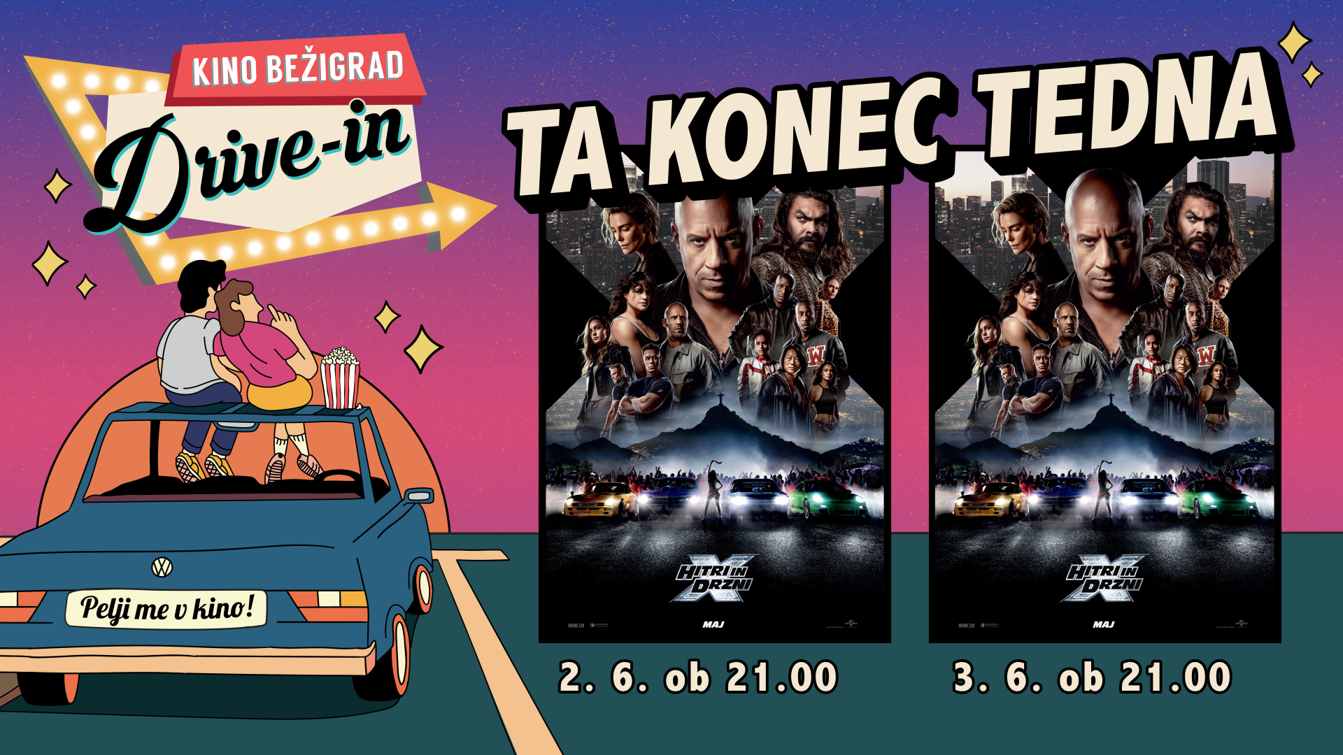 DRIVE-IN KINO - HITRI IN DRZNI 10
