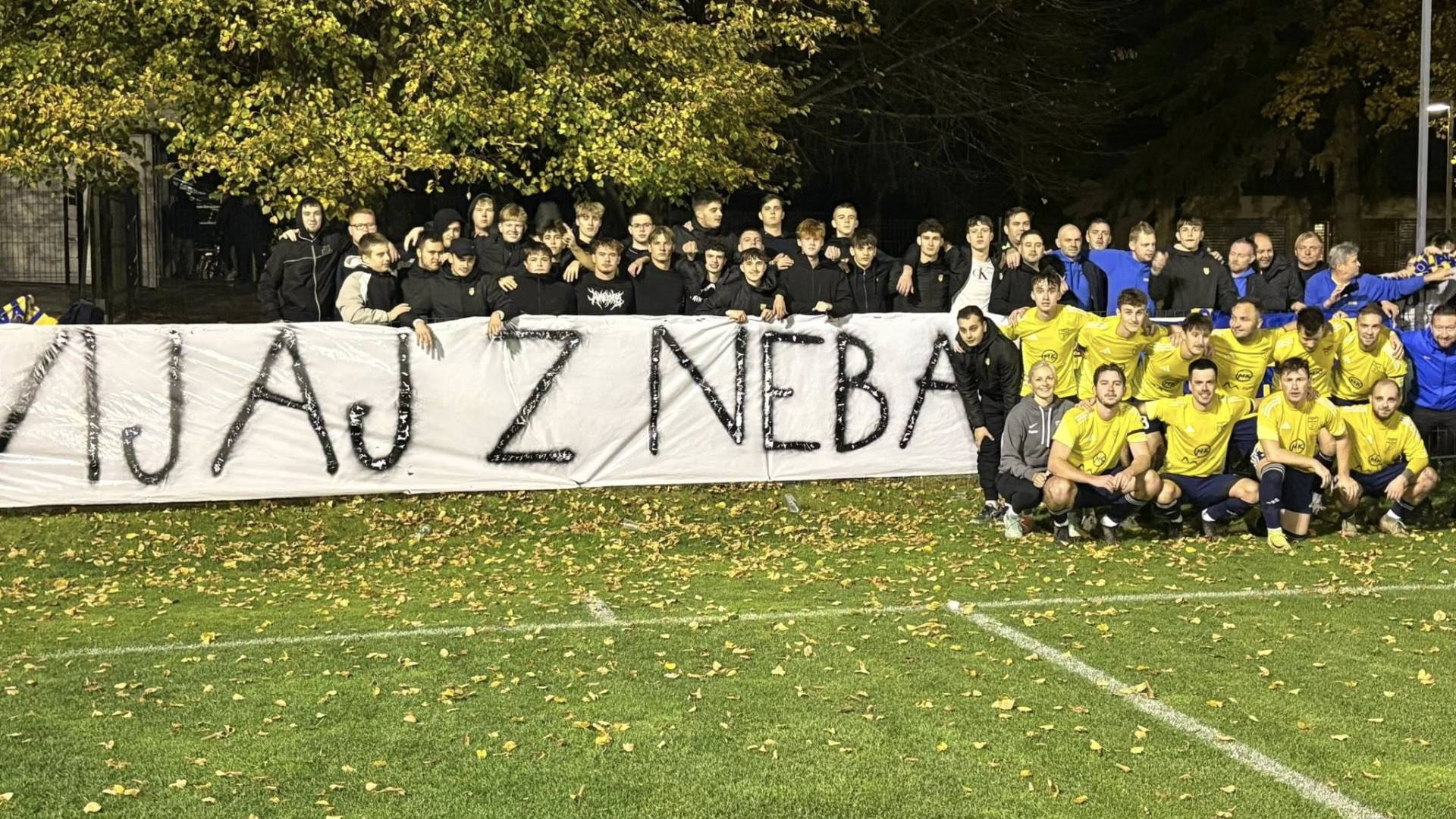 VIDEO: Tako so se nogometaši Polane poslovili od pokojnega 18-letnika