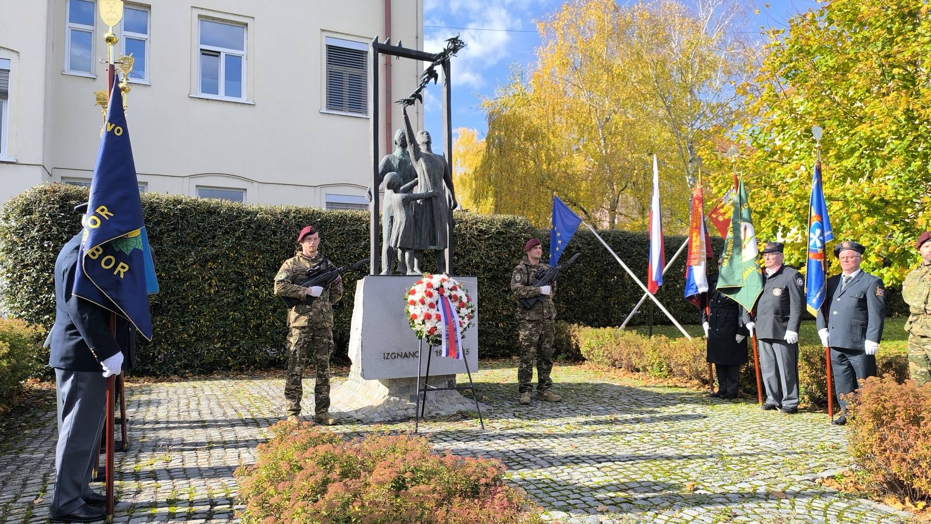 FOTO in VIDEO: V spominskem gaju generala Maistra v Melju poklon zgodovini