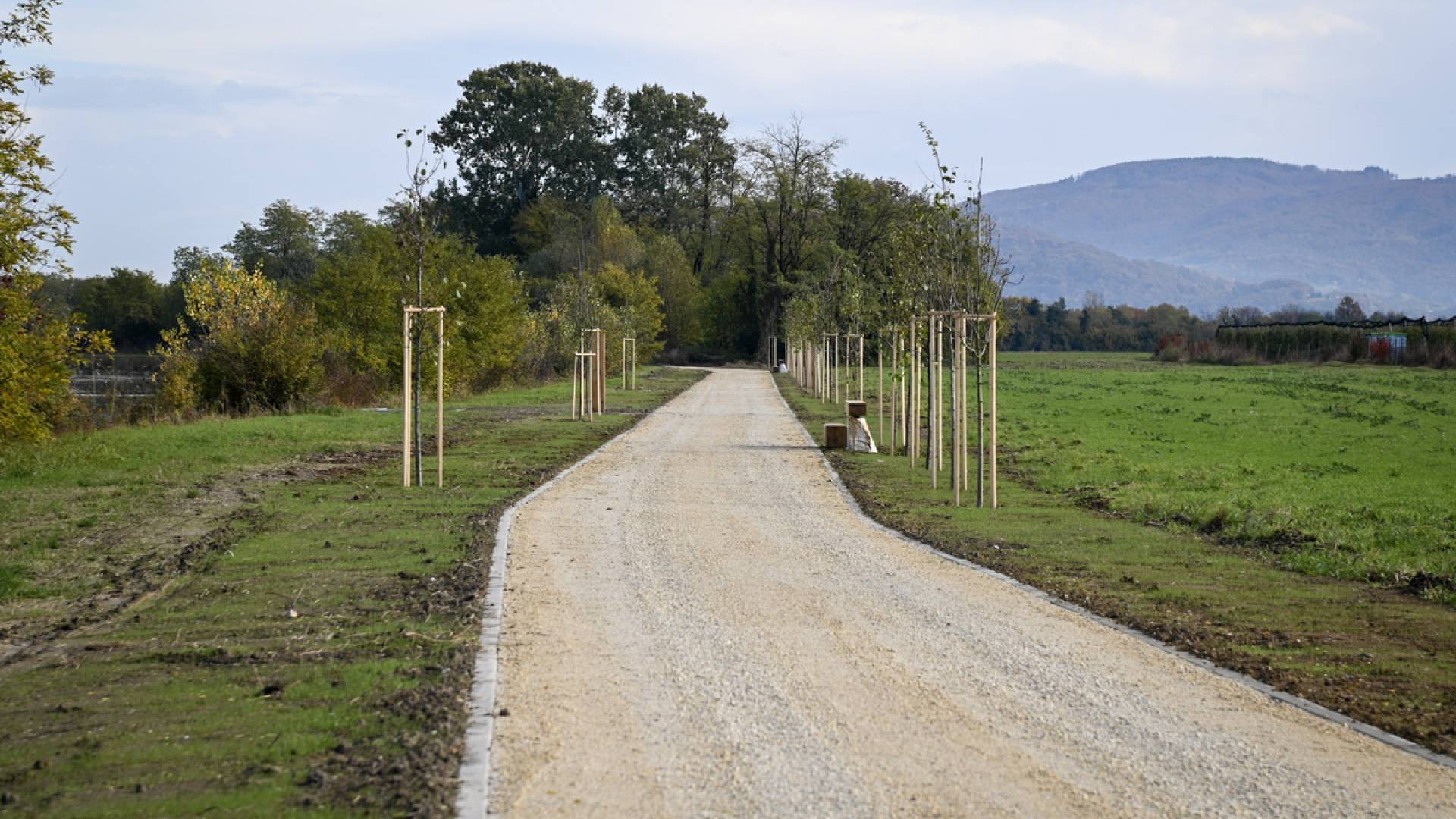 Večnamenska pot ob Savi v Krškem dobiva novo podobo