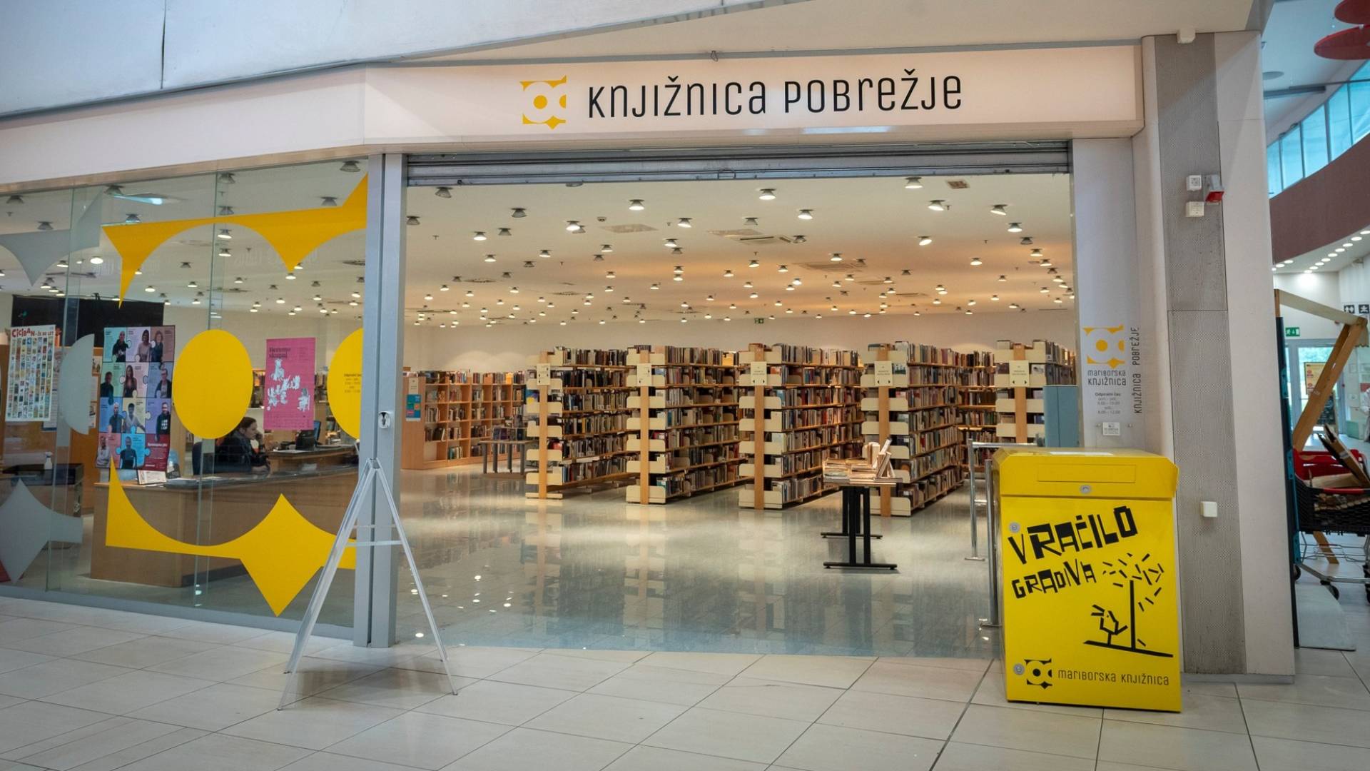 V Knjižnici Pobrežje pripravljajo veliko novost, uvajajo sistem »postrezi si sam«