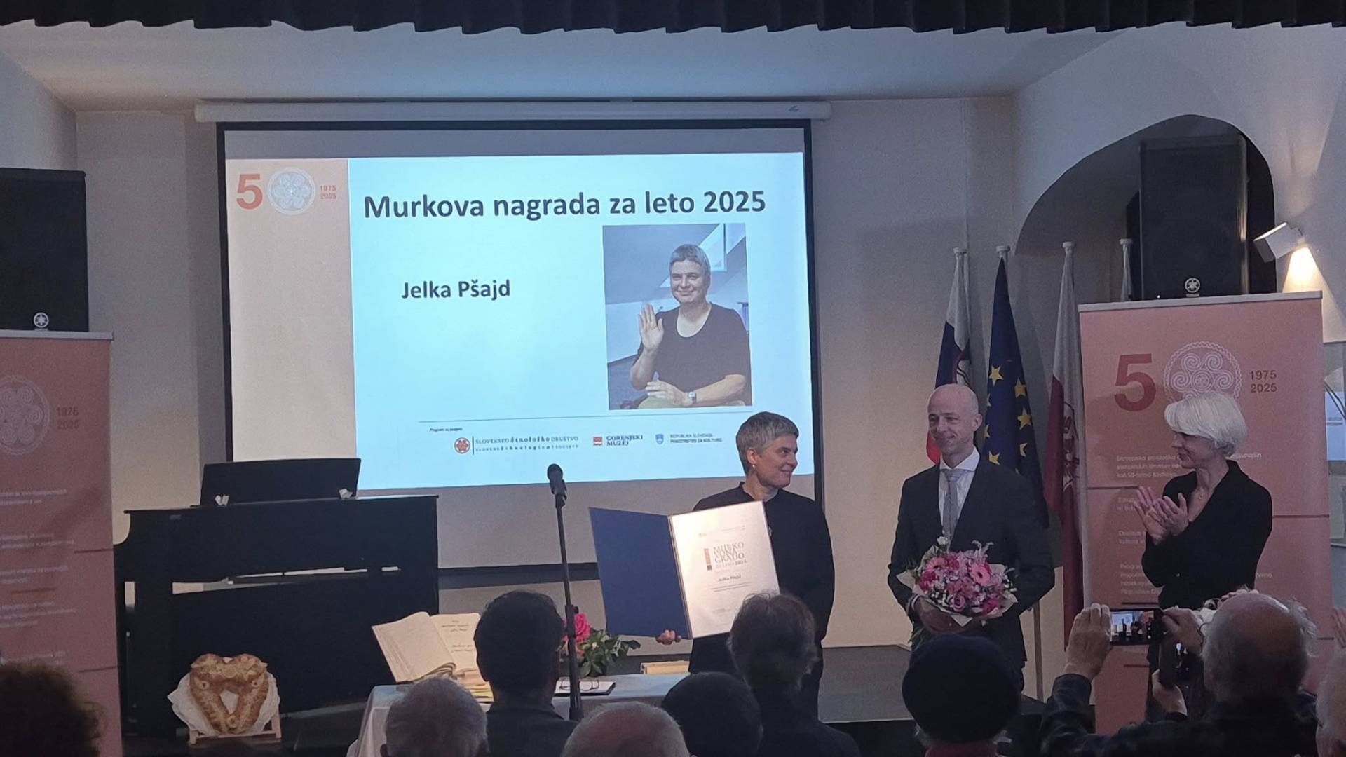 Jelka Pšajd prejemnica Murkove nagrad