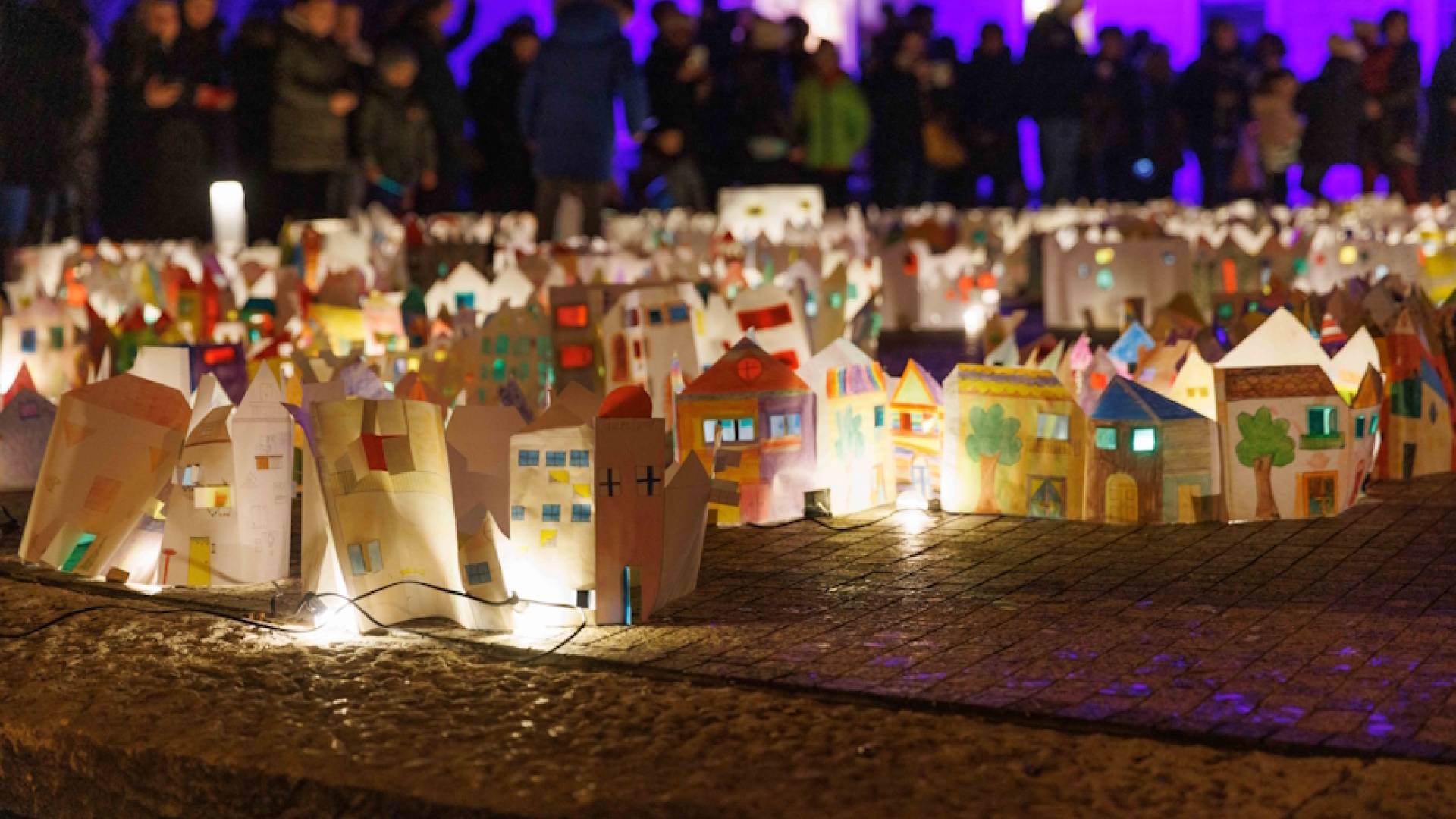 Razsvetljena zaključna slovesnost EPK