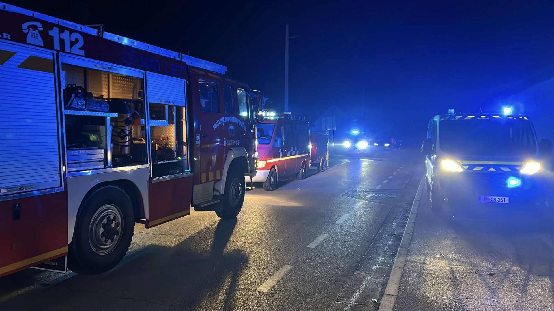 Po požaru starega mlina in Sloge sedaj dimniški požar v občini Beltinci