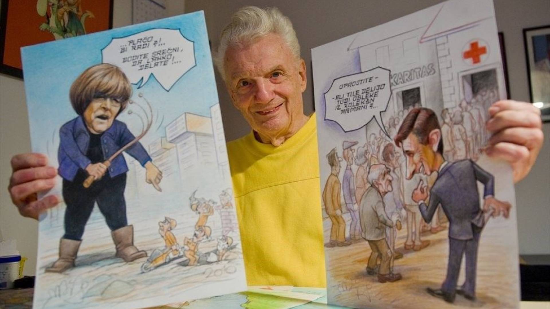 Mineva 100 let od rojstva striparja Miki Muster, prvič praznujemo nacionalni dan stripa