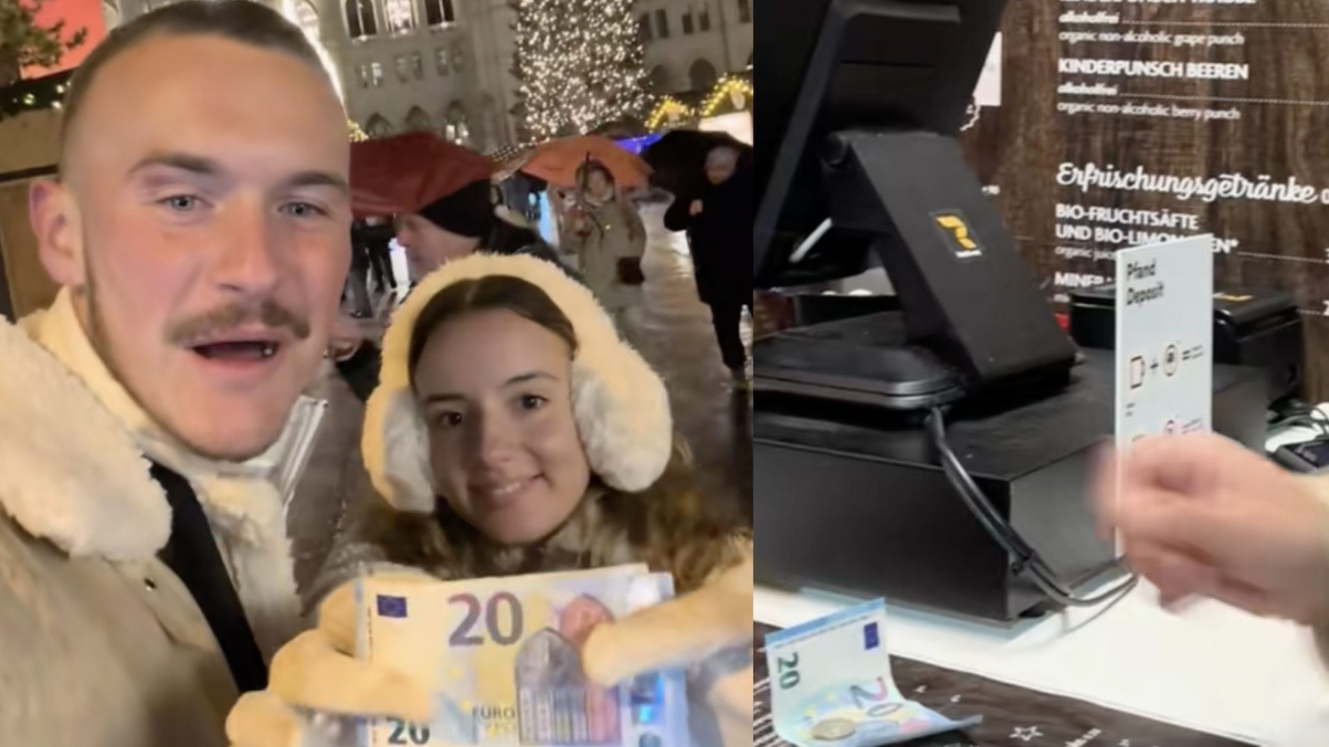 VIDEO: Adventni šok: Hrvat za dva kuhana vina na Dunaju plačal 21 evrov!