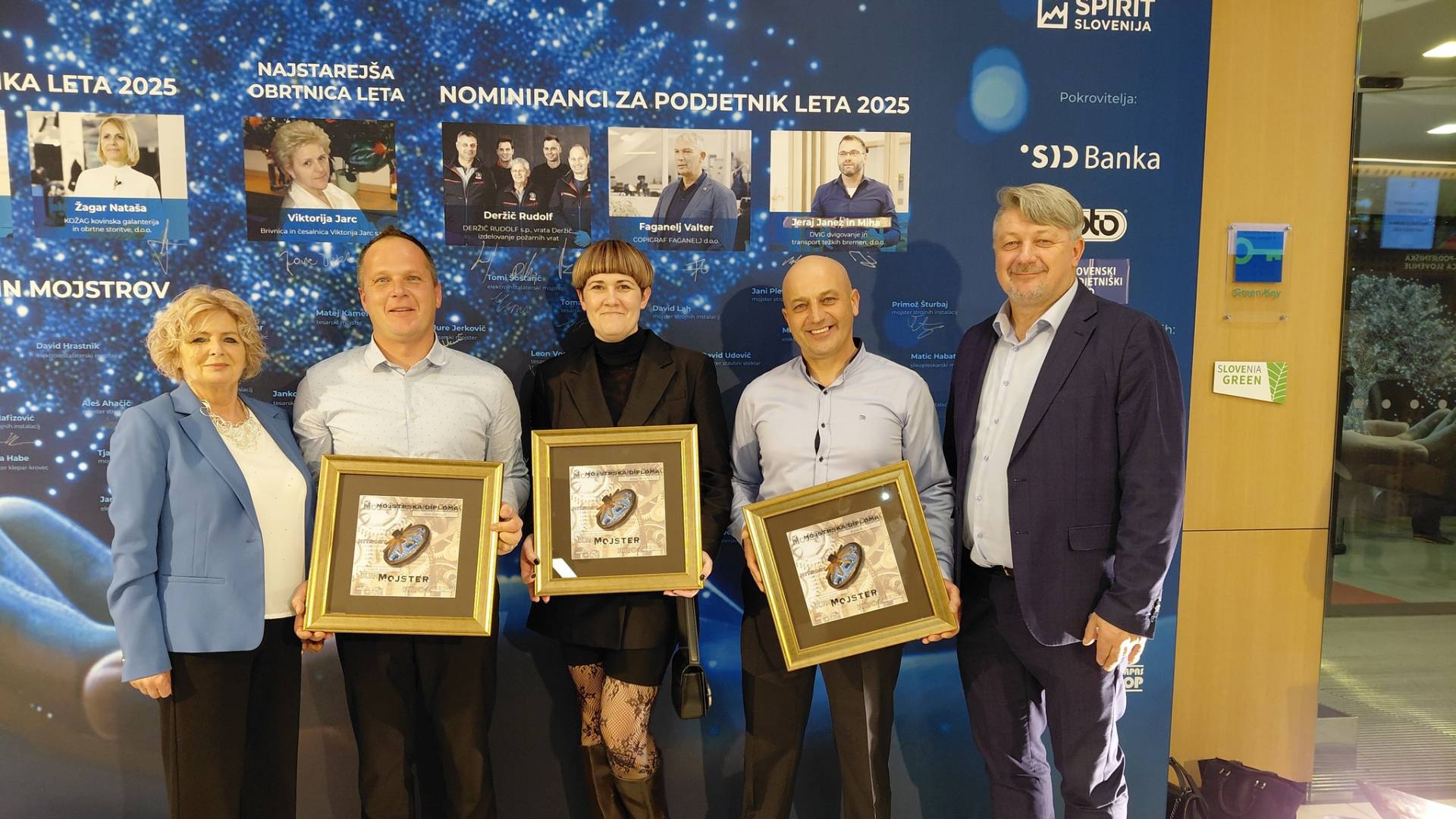 Med novimi mojstri tudi trije Pomurci