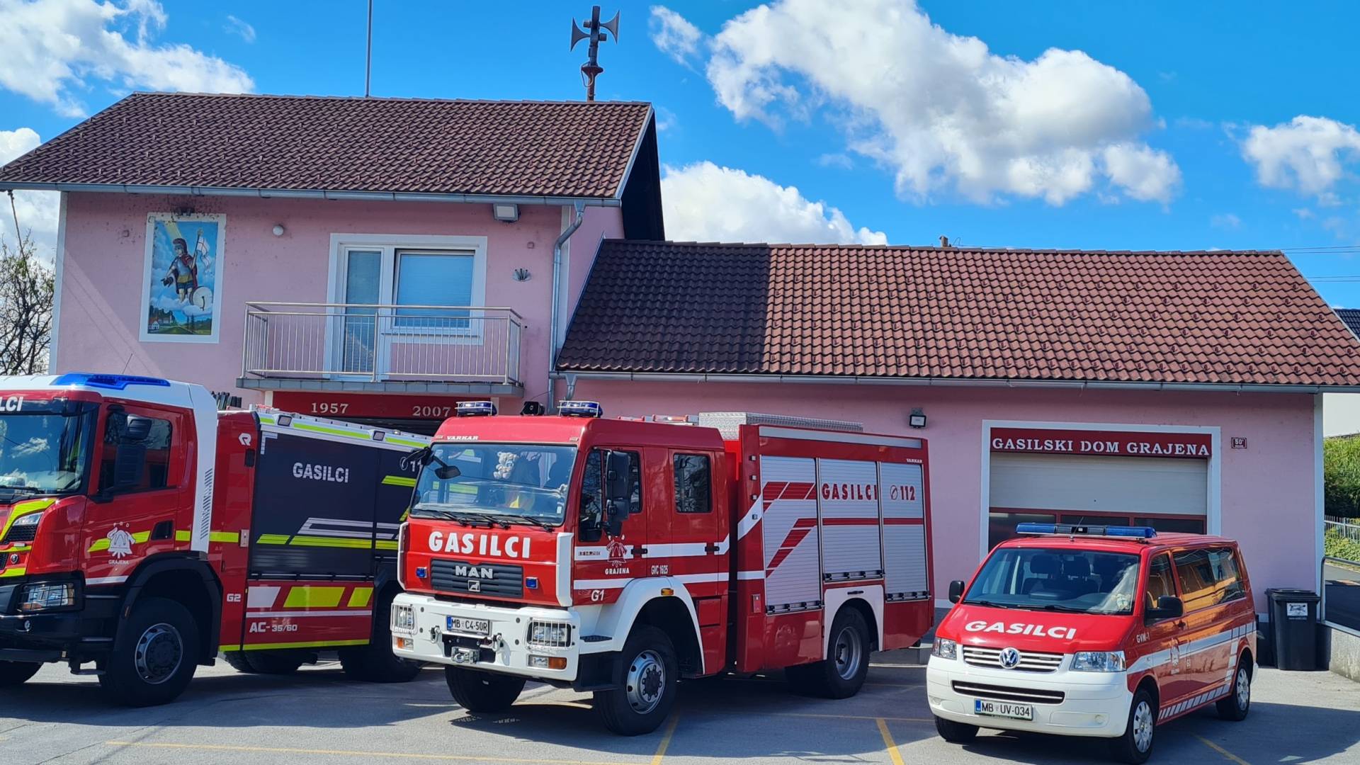 Grajena in Pacinje bodo prihodnje leto bogatejši za nova gasilska vozila