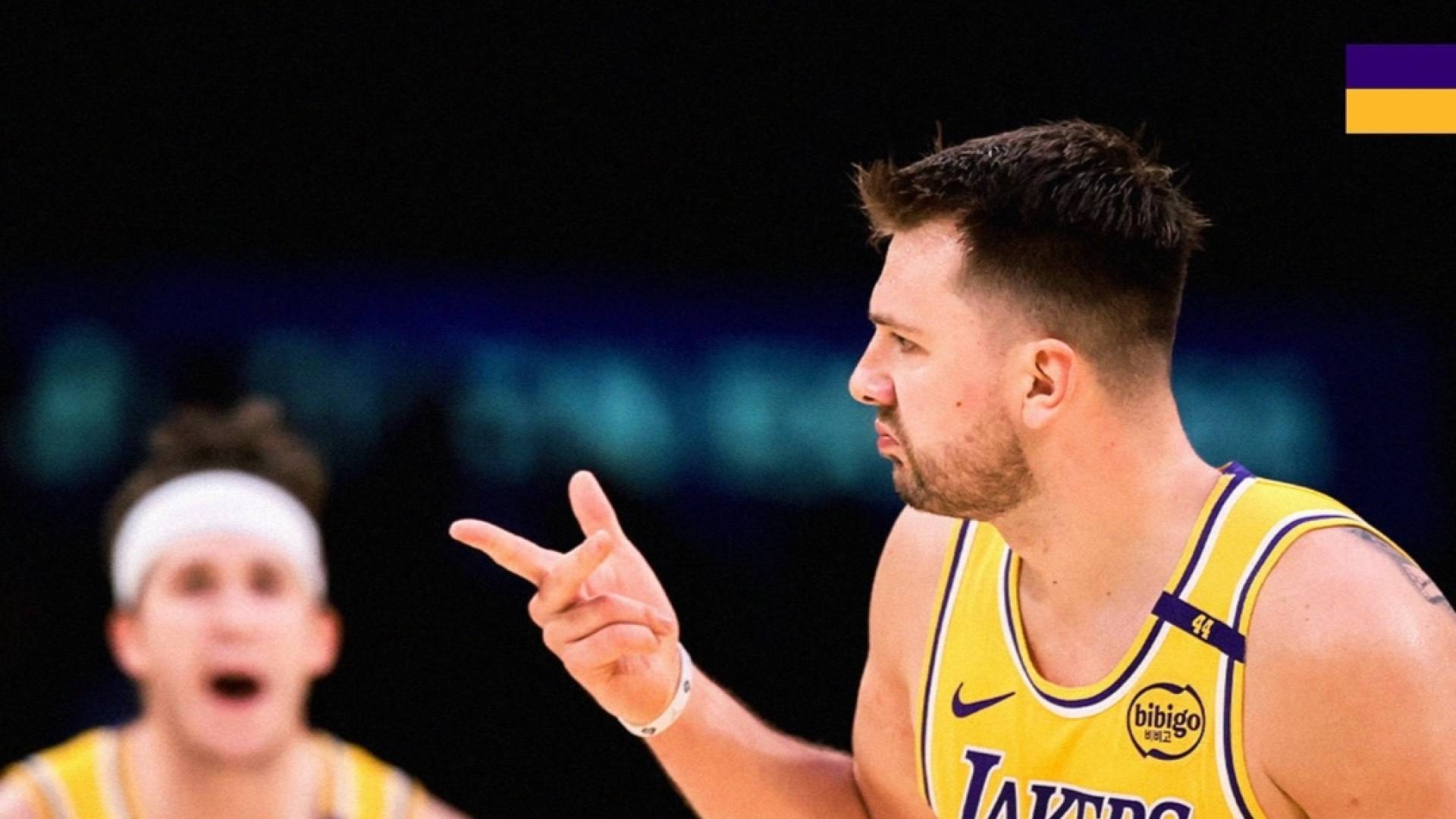 VIDEO: Dončić dosegel 34 točk za sedmo zaporedno zmago Lakersev