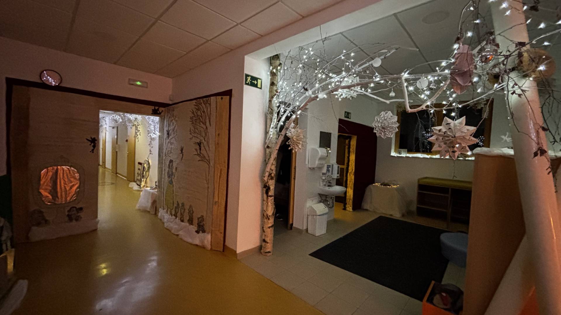 Vrtec Fram spremenili v čisto pravo pravljico