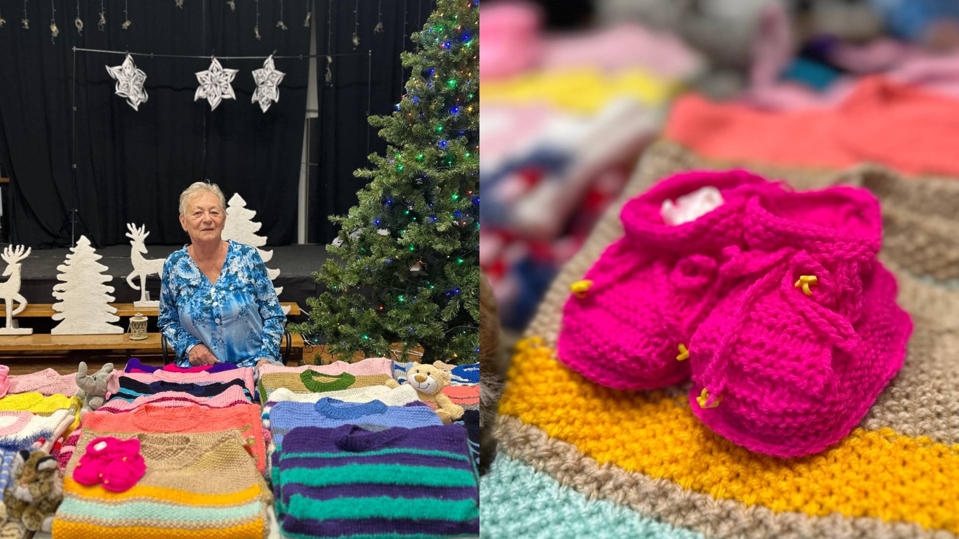Mariborčanka še šesto leto spletla pletenine za otroke in družine: »Toplina, stkana z ljubeznijo«