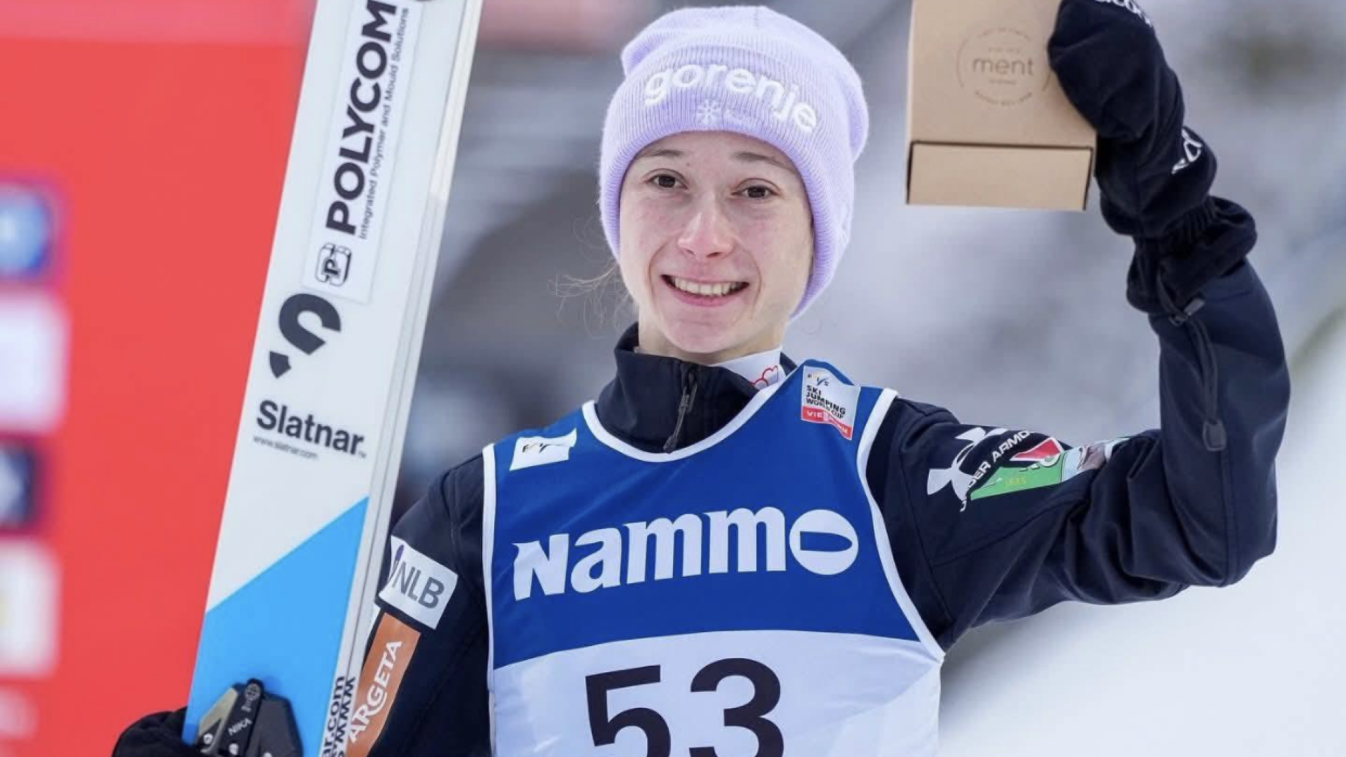 Nika Prevc znova na najvišji stopnički v Klingenthalu