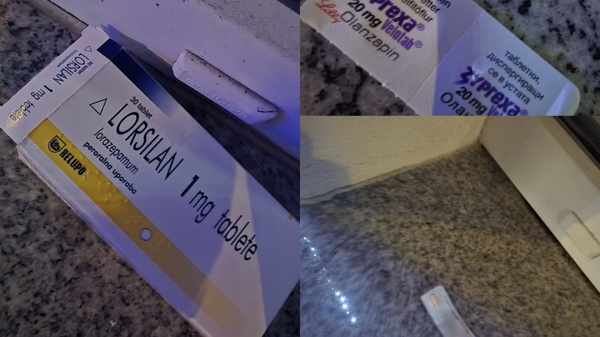 FOTO: Alarm v središču Kočevja: občani na okenskih policah opažajo nevarne tablete