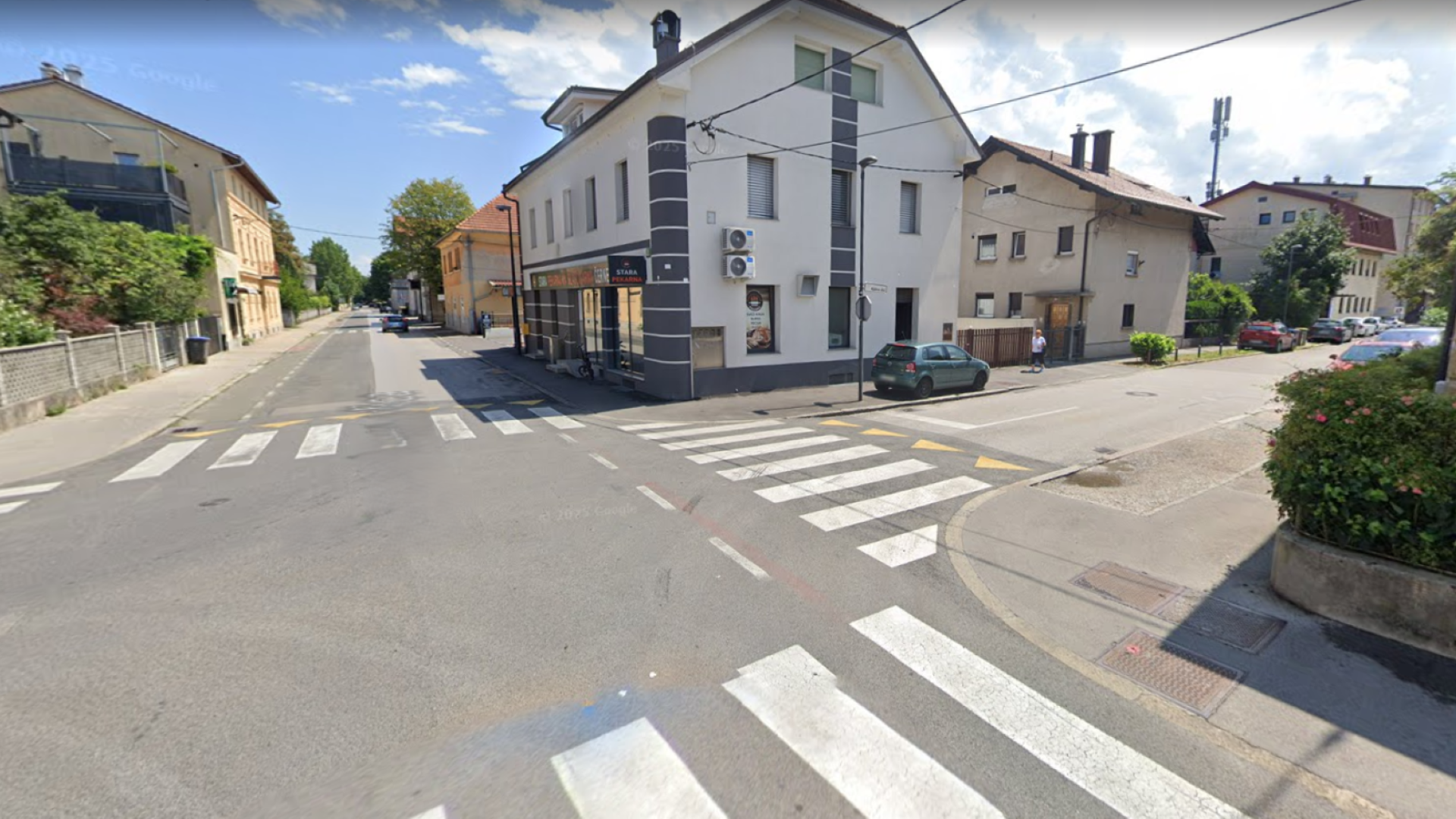 »Mama in pes poškodovana na prehodu za pešce, voznica zanika trčenje«: Ste videli nesrečo na Černetovi ulici?