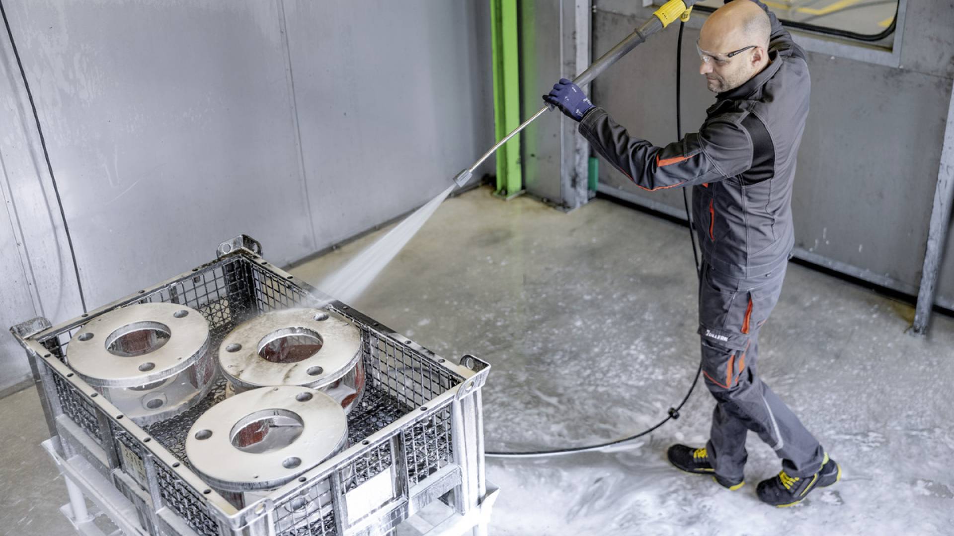 Stacionarni visokotlačni čistilnik Karcher – rešitev za industrijo in kmetijstvo