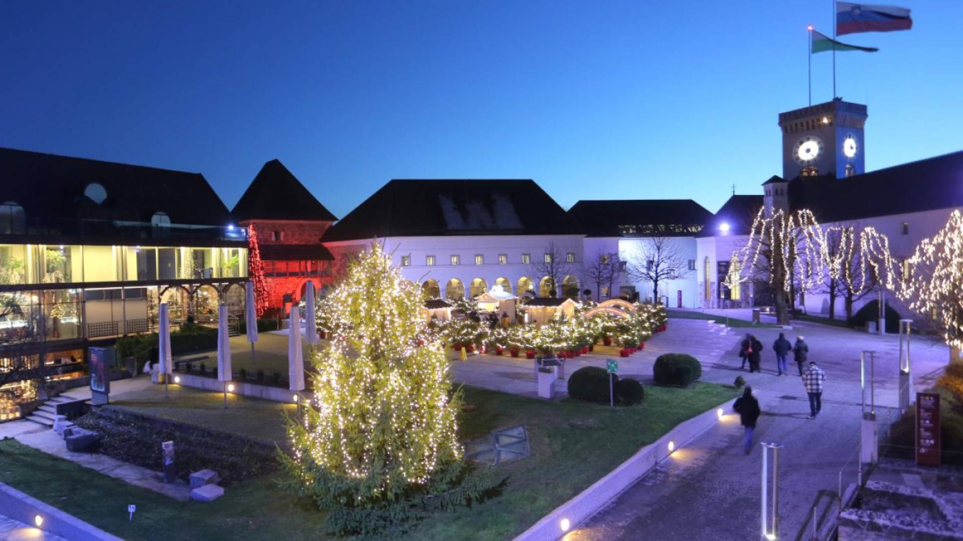 Praznični december na Ljubljanskem gradu: Kaj vse so pripravili letos?
