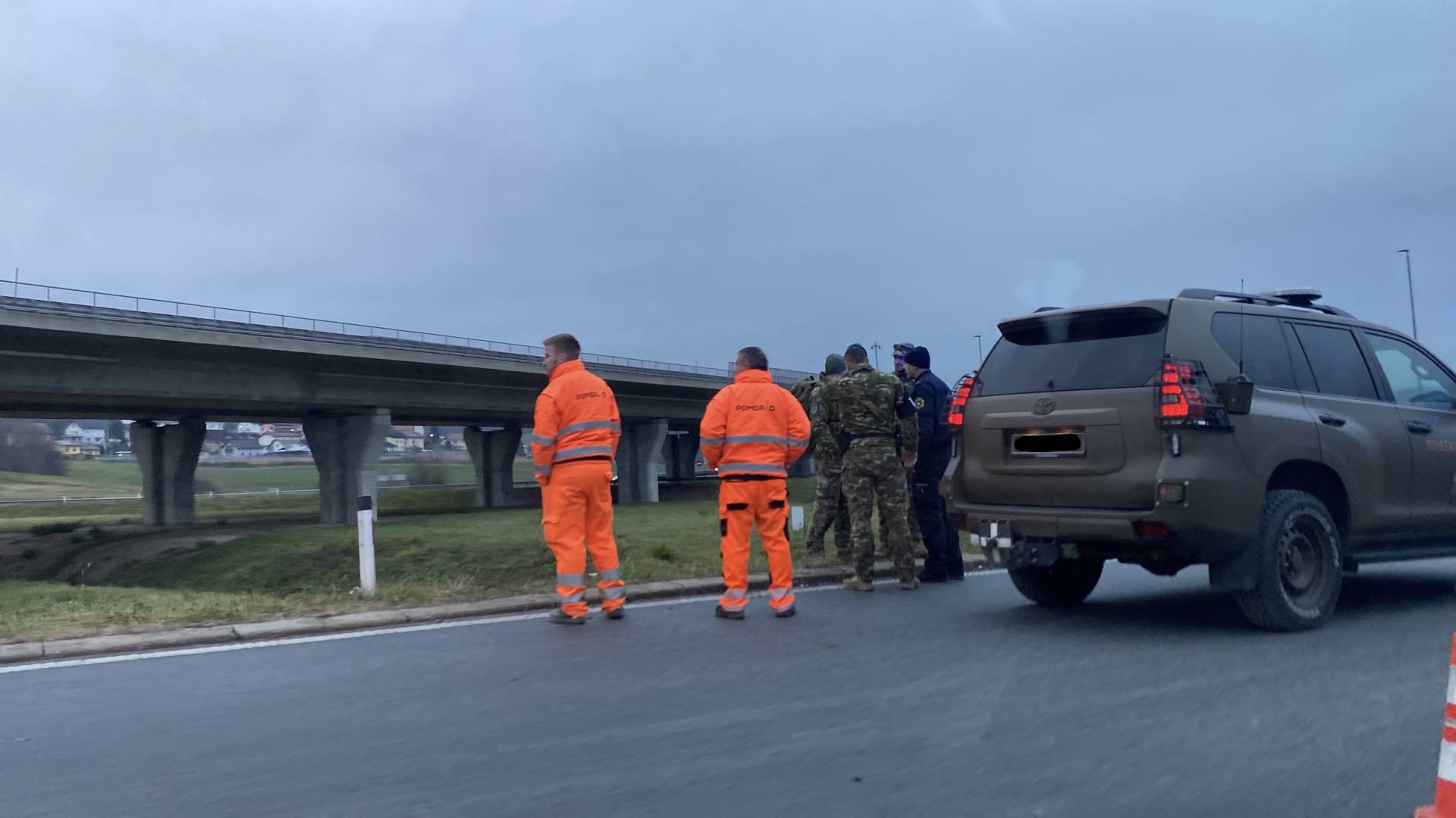 Nove podrobnosti nesreče v pesniškem rondoju: Vsi udeleženci lažje telesno poškodovani