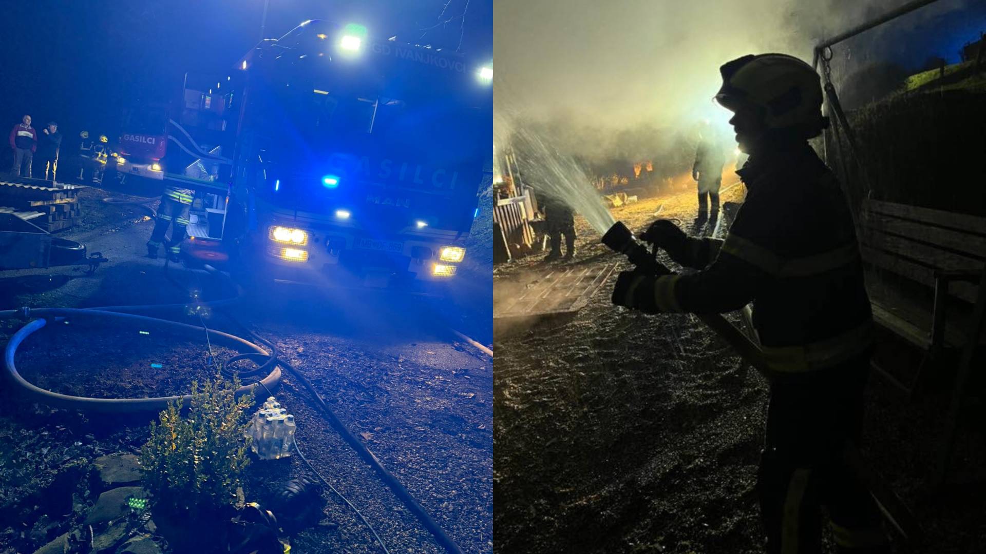 Lesen vikend v občini Ormož v plamenih, posredovala tri gasilska društva