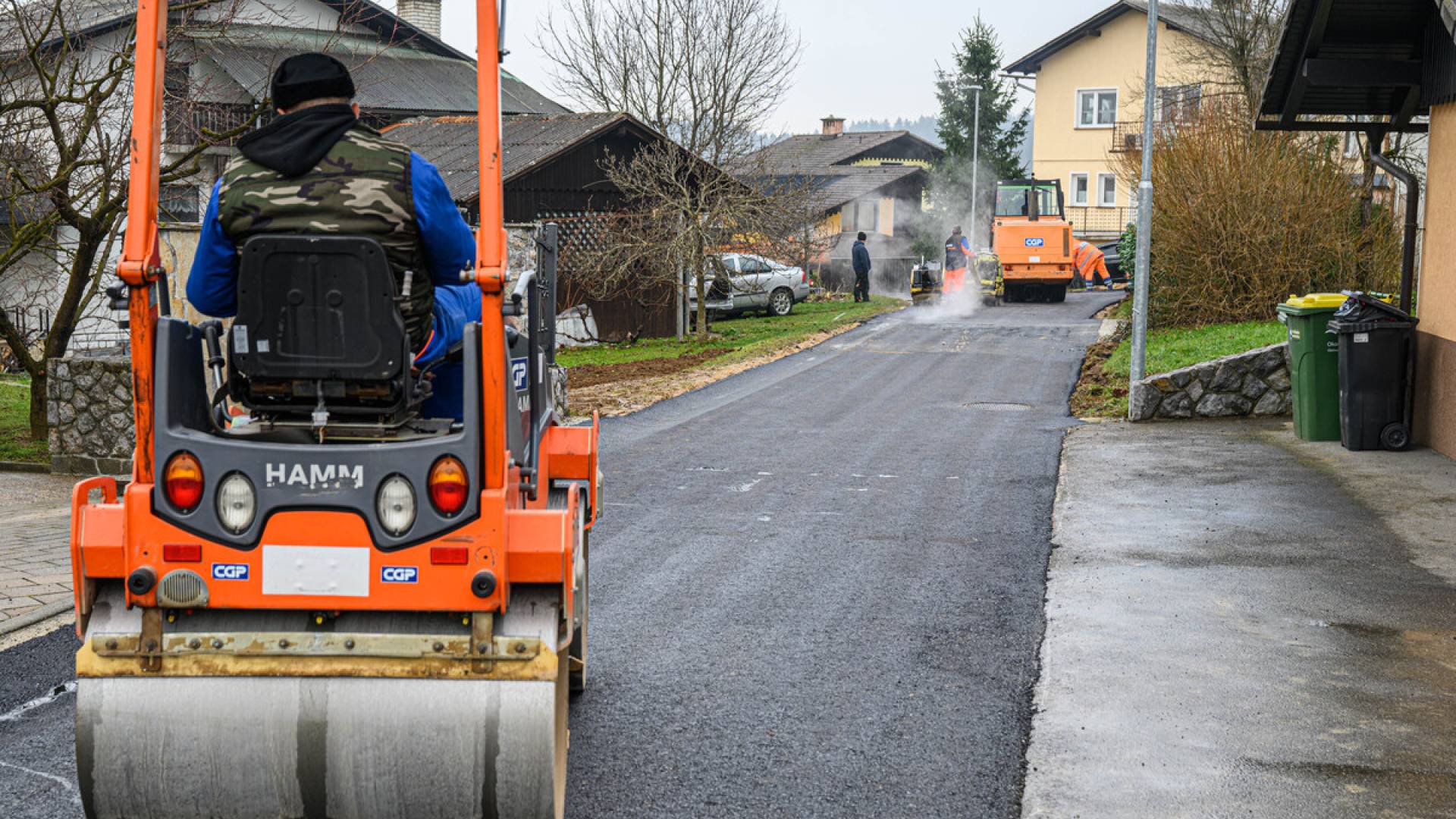 Prebivalci Šentvida pri Stični do varnejše poti, rekonstrukcija ceste gre h koncu