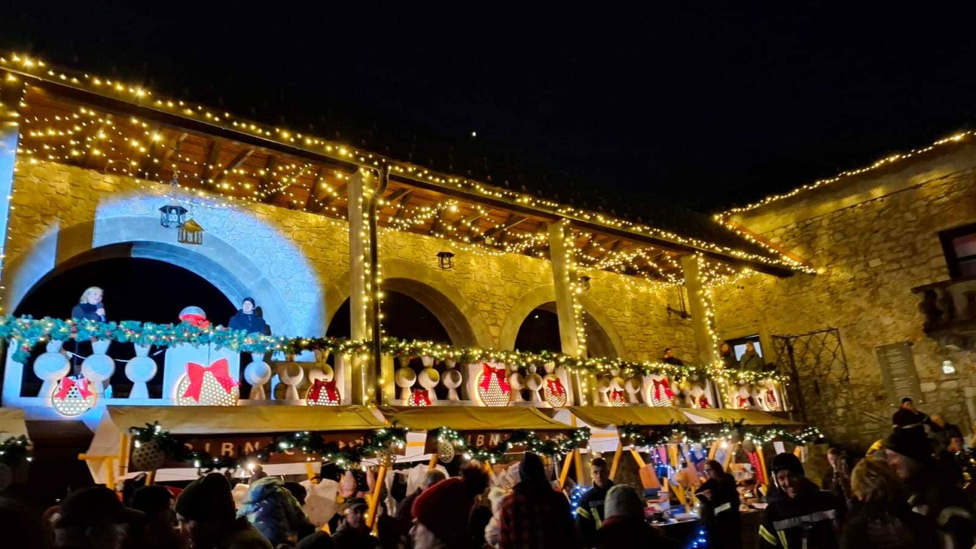 FOTO in VIDEO: Praznično zažarela tudi Ribnica