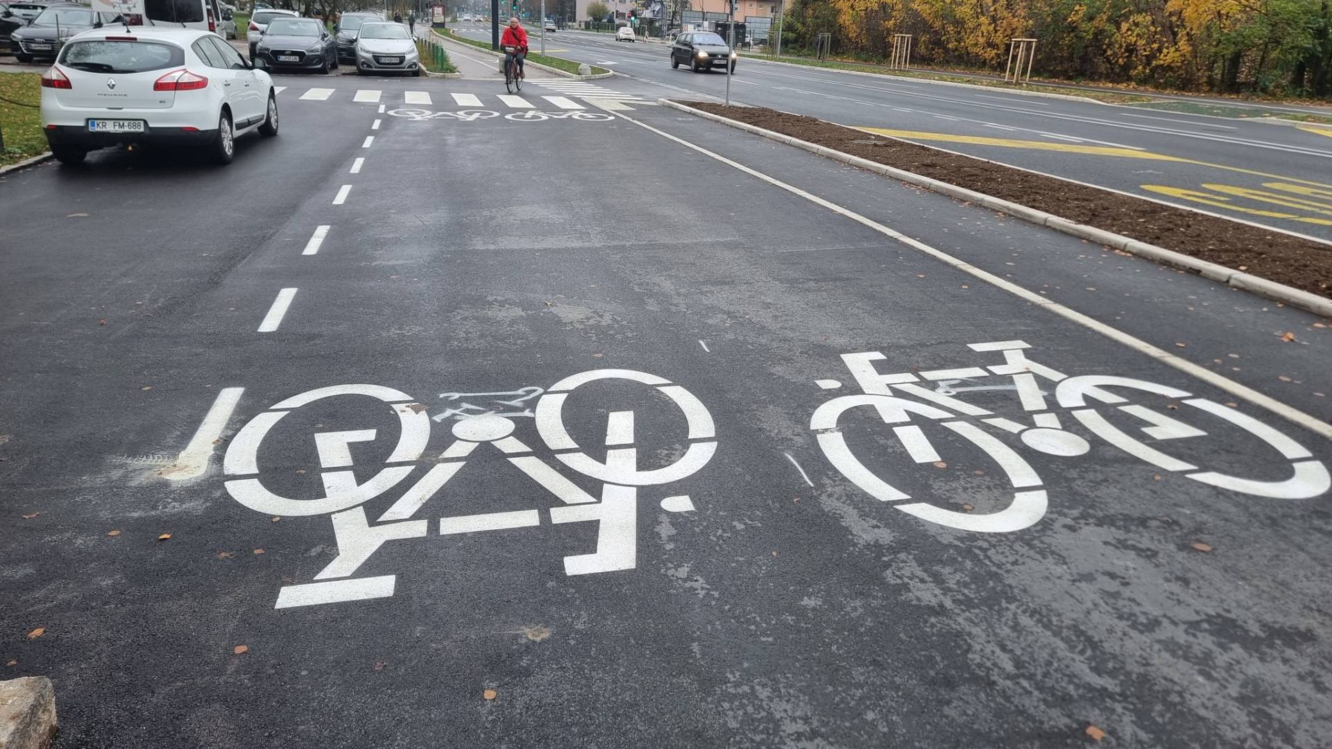 Avtocesta za kolesarje na Linhartovi? Ljubljančani zaskrbljeni zaradi nove kolesarske ureditve