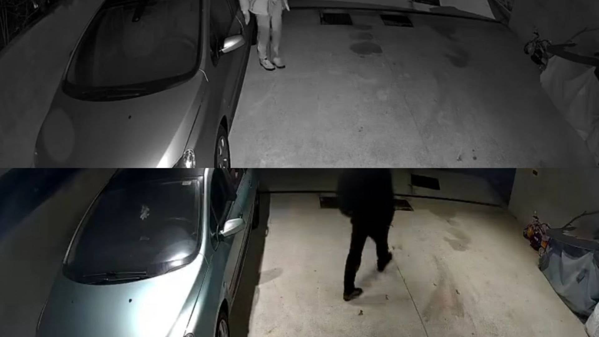 VIDEO: Poglejte, kaj se dogaja v Podutiku pred zoro: Moški poskusil krasti, vse zabeležila kamera