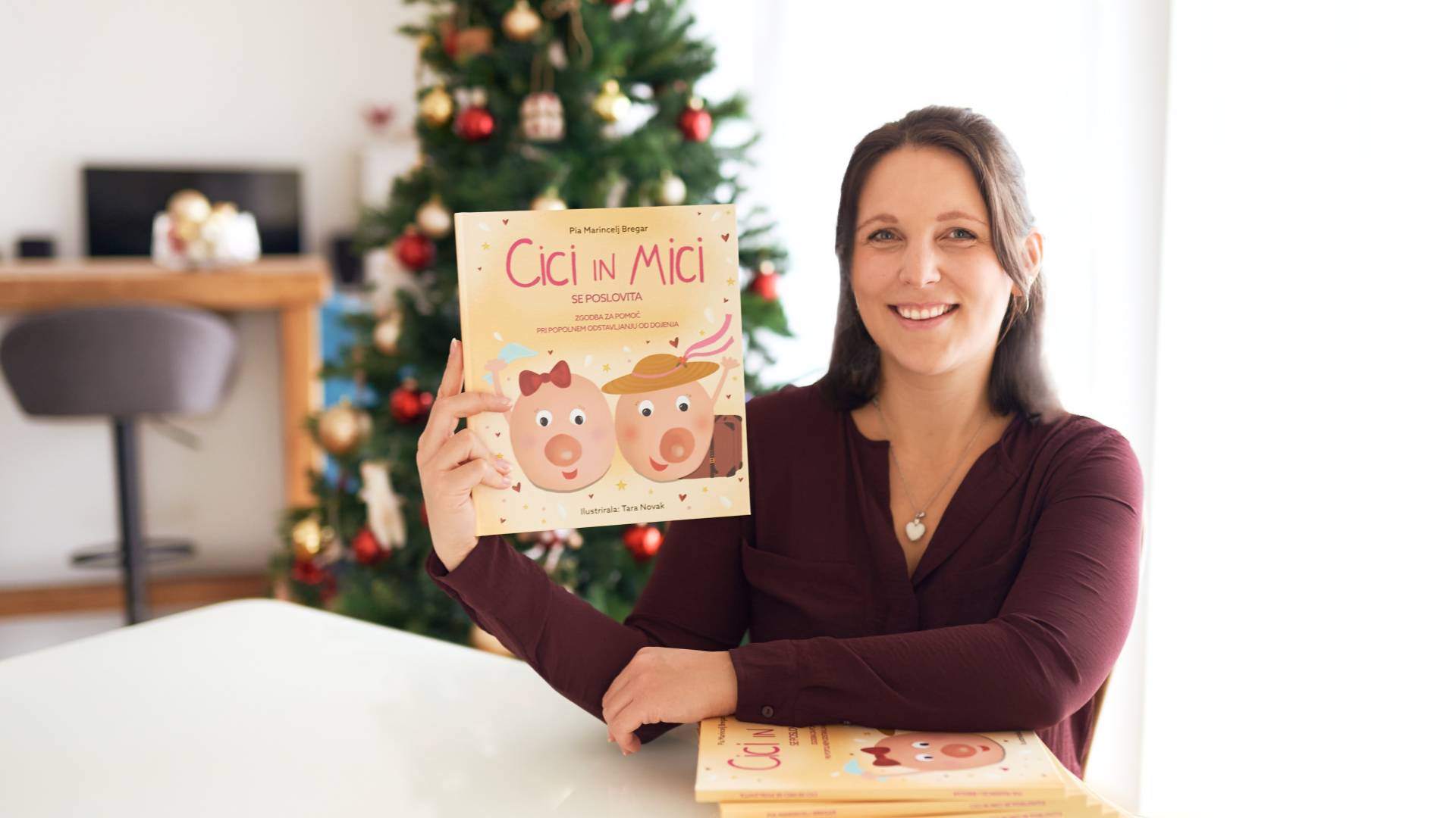 Kočevska avtorica Pia Marincelj Bregar izdala še zadnjo v zbirki slikanic o dojenju