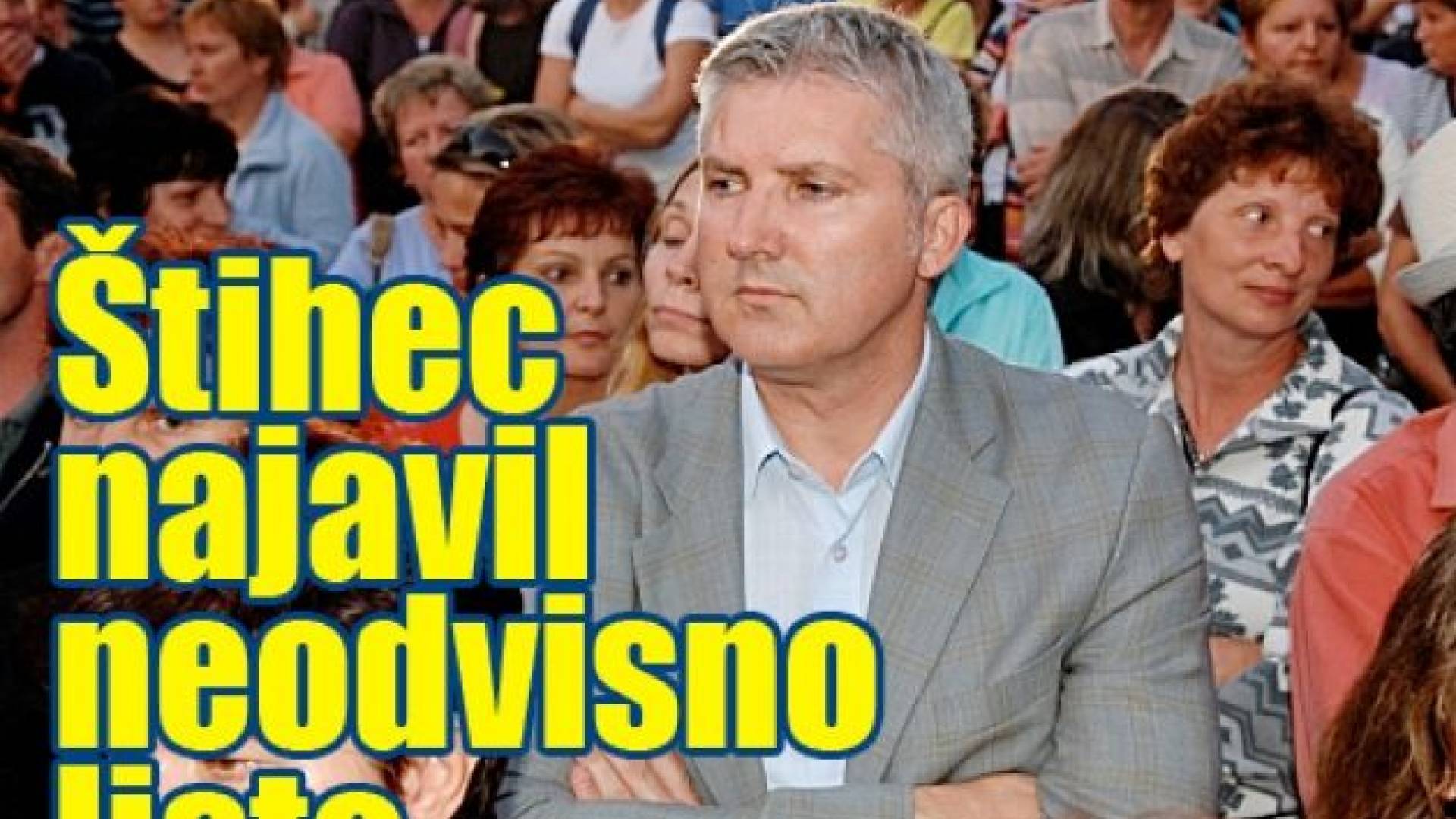 Anton Štihec je odstopil iz SDS