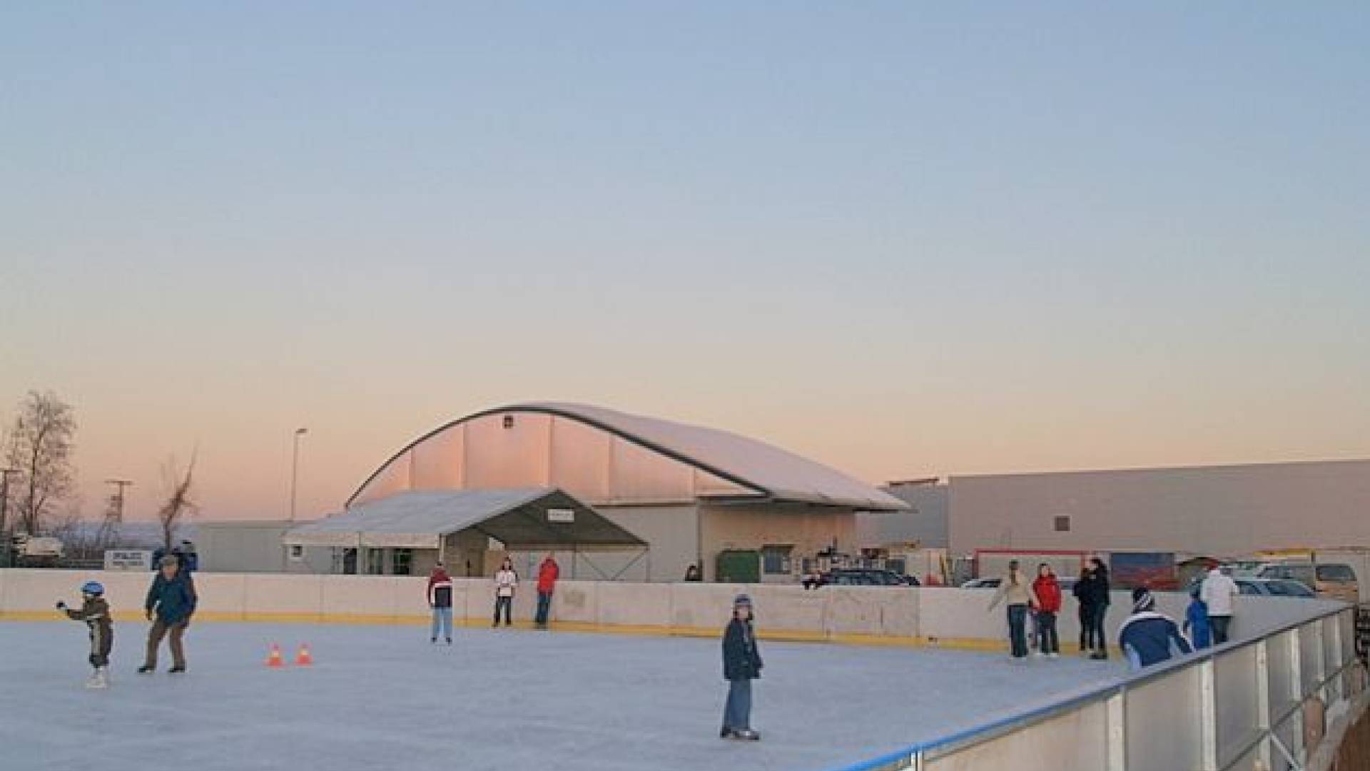 To zimo brez drsališča pri BTC-ju