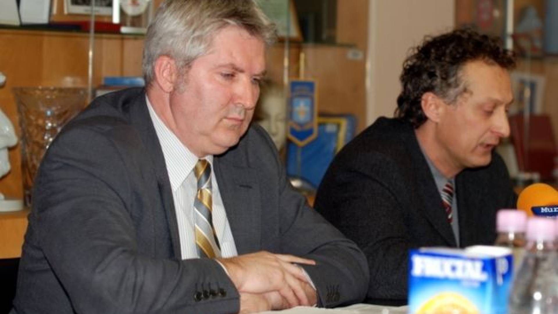 Župan MOMS Anton Štihec in direktor občinske uprave Bojan Petrijan