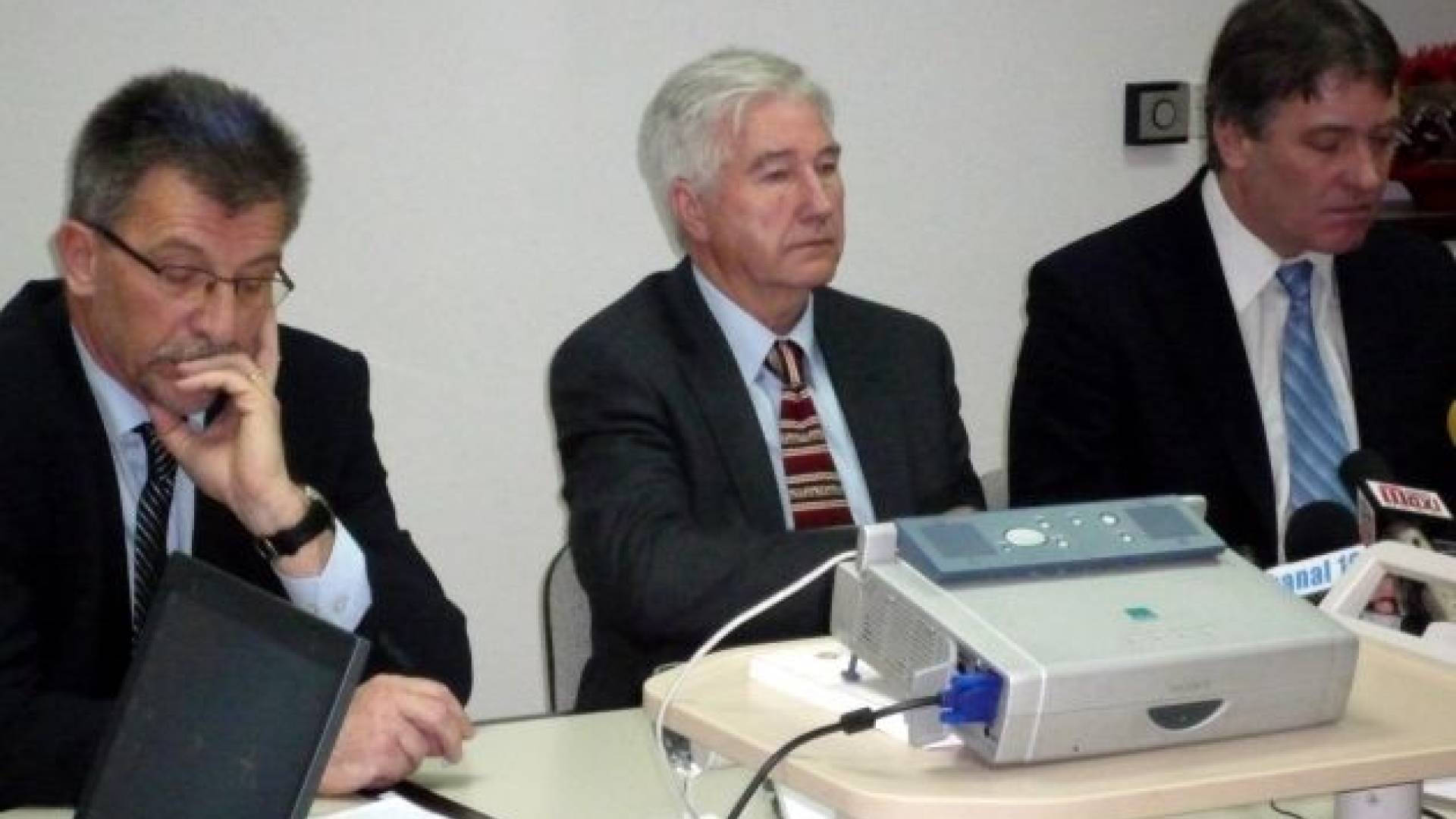  Od leve: Bojan Korošec, Andrej Gerenčer in Ernest BÃ¶rc