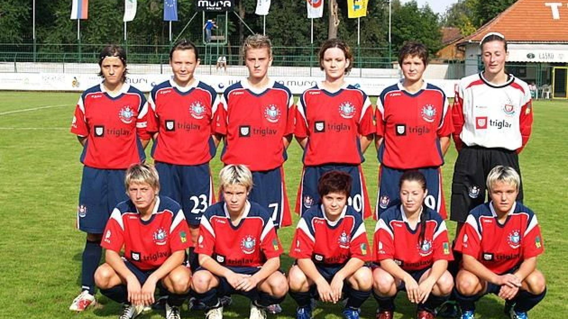 Ekipa ŽNK Pomurja, ki se je pred tremi leti borila za Ligo prvakinj