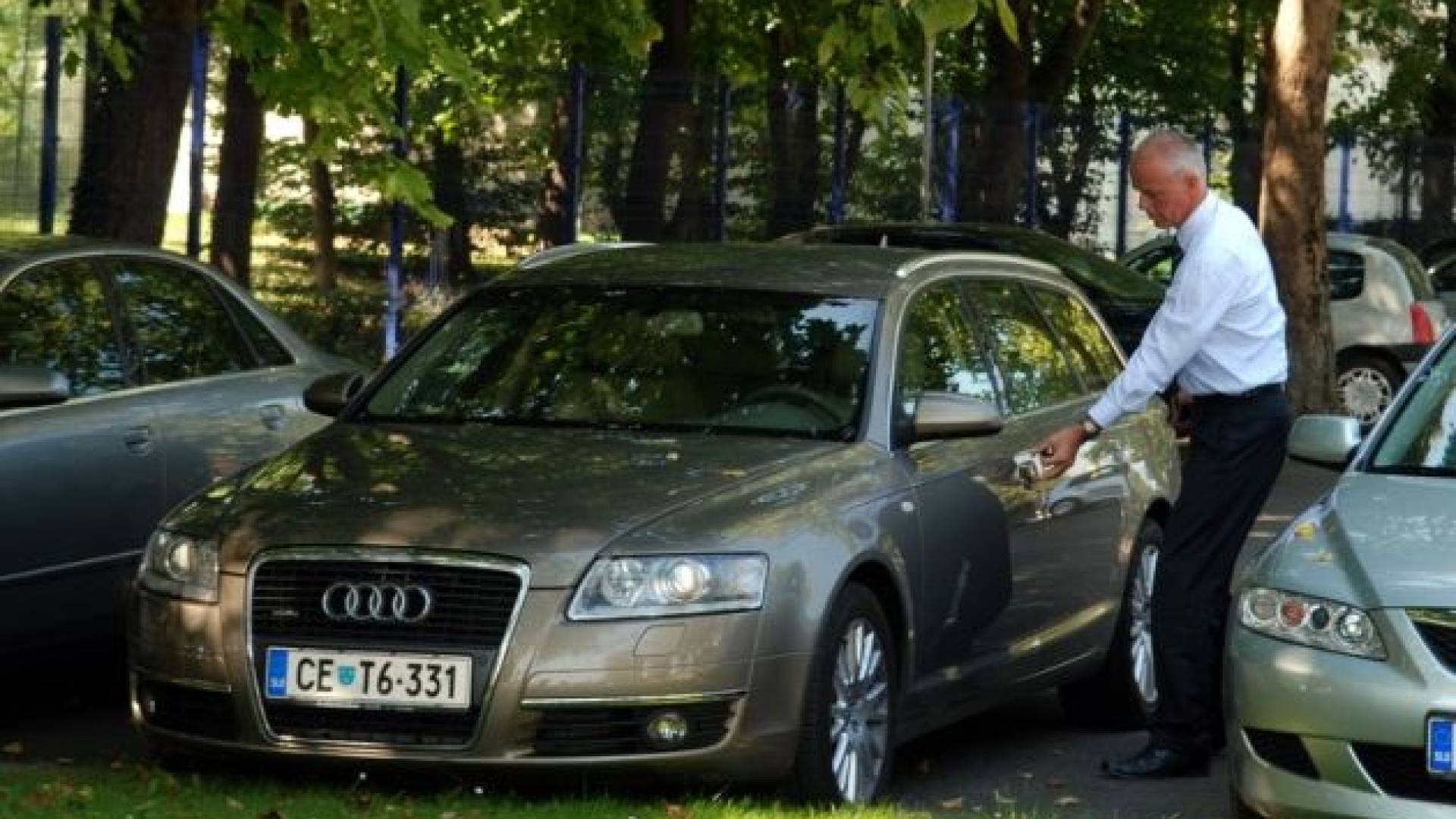 Zdenko Podlesnik na poti v Ljubljano k ministru Svetliku