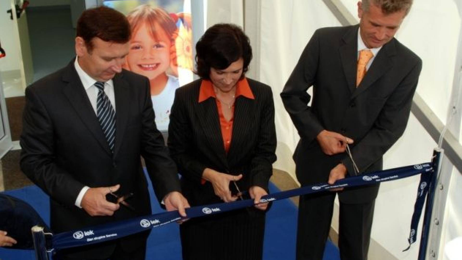 Anton Balažek, Gizela Štampar in Andrej Drčar