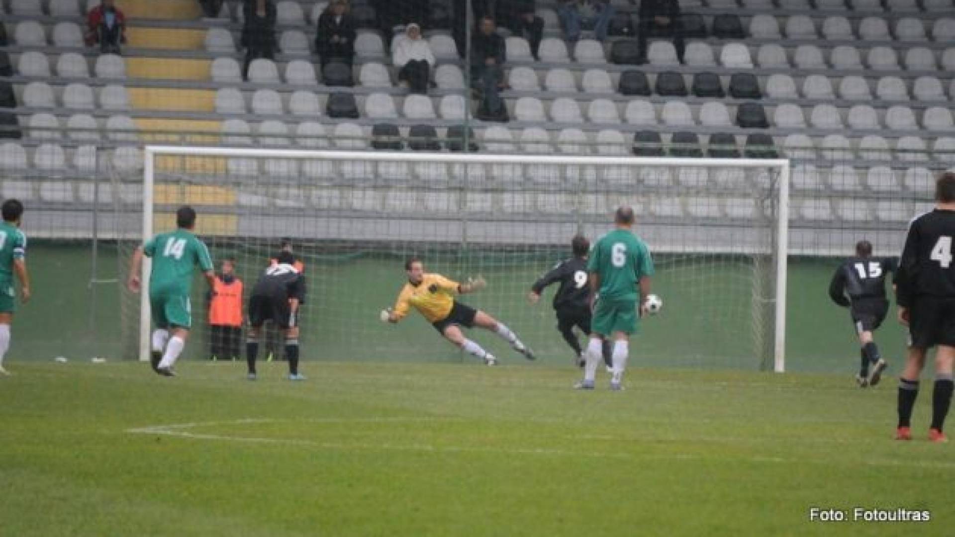 Bohar je rutinirano izvedel strel iz enajstih metrov